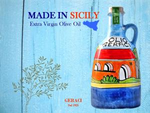 Extra virgin olive oil Geraci | Ceramic 0,50 lt